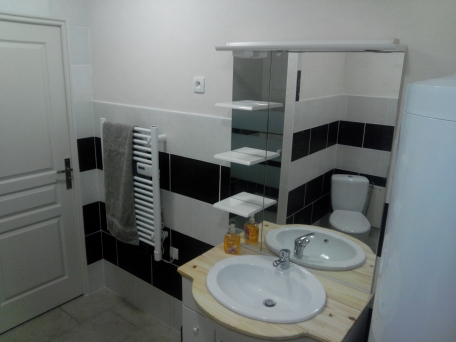 Salle d'eau B&B en saintonge